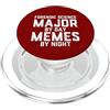 Meme Gifts For Everyone Studente criminalistico della notte dei meme del giorno principale di scienze forensi PopSockets PopGrip per MagSafe