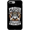 Combat Engineer Gifts Custodia per iPhone 7 Plus/8 Plus Ingegnere di combattimento Veterano militare Ingegnere di combattimento