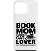 Reading Cat Lover Book Mom Cozy Reads Custodia per iPhone 13 Pro Max Libro Mom Cat Lover Letture accoglienti e coccole per gatti