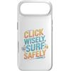 Cyber Security Designs Custodia per iPhone Air Cybersecurity Fai clic su Naviga in modo sicuro