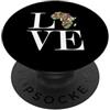 LOVE Africa My Country Ama l'Africa PopSockets PopGrip Adesivo