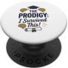 Academic Achievement Designs Il viaggio accademico conquistato diplomato Prodigio PopSockets PopGrip Adesivo