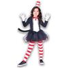 amscan Dr Seuss Cat in the Hat Dress Costume, Girls