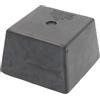 KS Tools 160.0439 - Cuscino in Gomma 16 per sollevatori, 120 x 120 x 80 mm