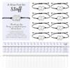 PH PandaHall 30 Set di Regali di Apprezzamento per il Personale, Braccialetti Regolabili in Corda di Cotone Cerato, Sacchetti in Organza con Carte per Team, Colleghi, Gruppo, Ufficio