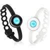TOTWOO Bracciale Donna Uomo Bracciali Coppia Lui e Lei Fidanzati Braccialetti Amicizia Donna Tattili Vibranti Regali per Lui Bracciale Lunga Distanza Bracciali Impermeabile Regolabile Durevole