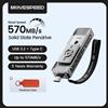 MOVESPEED SP05 Chiavetta USB tipo C da 570 MB/s 2 TB 1 TB 512 GB 256 GB 128 GB OTG USB 3.2 Gen 2 Pendrive per iPhone 15/16 PC portatile