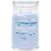 Yankee Candle Signature Candela Profumata, Aria di Oceano in Giara Grande, Candele di Miscela di Cera di Soia Lunga Durata, Regalo per le Donne