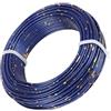 BENECREAT 23m Filo di Alluminio Multicolore pergioielli in Filo di Alluminio 2mm Filometallico Blu Pieghevole con Scatola Portaoggetti pergioielli Che Bordano Il Progetto Artigianale, Blu e Oro