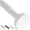KUOGAS Bastone per Tenda a Pressione, Bastone Tenda Doccia Estensibile - Tende senza Buchi, Regolabile 70-192 cm, Ø 26 mm per Bagno, Finestra, Armadio, Cucina, Balcone