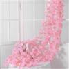 Eclove 4PCS 180cm Fiori di Ciliegio Artificiali Ghirlanda Di Fiori Di Ciliegio Fioris Artificiali da Appendere Viti Appese Fioris di Seta per Decor Della Parete di Nozze All'aperto Bedroom (Rosa chiaro)
