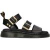 DR. MARTENS GRYPHON Sandalo donna nero in pelle