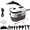 JOJOCY Pulitore a vapore manuale, 2500 W, 3 bar, serbatoio da 1400 ml, 3 livelli, dispositivo di pulizia ad alta temperatura e alta pressione per auto, finestre, cucina, pavimento, mobili