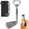 DND DADO Apertura Superiore Mazze Da Golf Apribottiglie, Cavatappi Birra, Apribottiglie Festa del Papà, con Sacchetto Regalo, Regali per Uomini, Donne, Amanti della Birra, Natale, Compleanno, Argento Scuro