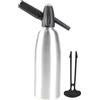 HAOHIZE Sifone per soda, Tazza per bottiglia di acqua per soda in lega con regolatore di pressione Tazza per bottiglia di acqua per soda portatile in lega, Macchina per soda