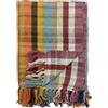 Bloomingville - Plaid Elmy - Multicolore - Cotone riciclato