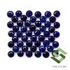 SBI Gems 3 MM Naturale Zaffiro Blu Taglio Rotondo Lotto 20 Pezzi 2.66 Cts Calibrata Loose