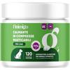 animigo Calmante per Cani 120 Compresse Masticabili, per Fuochi d'Artificio, Temporale, Antistress Cane Agitato con Passiflora, Melissa, Ashwagandha, L-Taurina, Vitamina B1, Magnesio Citrato, Prodotto in UE