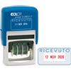 COLOP Timbro S260/L1 DATARIO + RICEVUTO 4mm autoinchiostrante COLOP S260L1