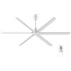 StarProgetti Eco Fresh Air HVLS Ventilatore Destratificatore - 2,0 m / 6 Pale Reversibile Estate/Inverno - Air HVLS Milano 4/20 - Ø 2 m