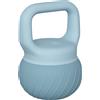 SPORTNOW Kettlebell 10 kg con sabbia metallica e maniglia antiscivolo, Blu chiaro | Aosom Italy