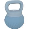 SPORTNOW Kettlebell 6 kg con sabbia metallica e maniglia antiscivolo, Azzurro | Aosom Italy