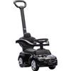 AIYAPLAY Cavalcabile Mercedes-Benz con maniglia rimovibile, 91x40x83 cm, Nero | Aosom Italy