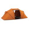 Outsunny Tenda tunnel 4-6 persone impermeabile 2000 mm con telo fondo, Arancione | Aosom Italy