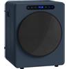 HOMCOM Asciugatrice 5 kg compatta 1000W con cestello inox e timer, Blu | Aosom Italy