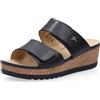 Vitaform Sandali in pelle con due fasce regolabili