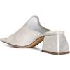 CafèNoir Cafè Noir Sabot spuntati in pelle scomosciata e laminata tacco 6,5cm