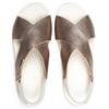 Pikolinos Sandali in pelle con fasce incrociate e zeppa 3,5 cm