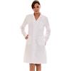 IL CAMICE CAMICE MANICA LUNGA DONNA C0083 BIANCO