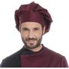 IL CAMICE CAPPELLO CUOCO REGOLABILE C007C BORDEAU