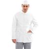 IL CAMICE GIACCA AIUTO CUOCO MANICA LUNGA G0066 BIANCO