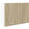 vidaXL Mobile Pensile "Lyon" Rovere Sonoma 80x31x60 cm