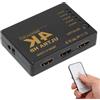 OEM Switch/splitter HDMI a 5 canali, 4K/2K, 30 Hz, convertitore video in scatola, telecomando