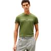 Tommy Hilfiger Tommy Logo Tee Mw0Mw11797, Maglietta a Maniche Corte, Uomo, Verde (Mountain Pine), L