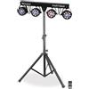 BeamZ Partybar3 Set Luci LED 4 PAR Magic Ball Stativo Telecomando Professionale