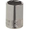 CRAFTSMAN Chiave a bussola bassa, metrica, attacco da 1/4, 13 mm, 6 punti (CMMT43514)