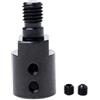 BUIDI Utensile da Taglio Adattatore connettore mandrino M10 con Gambo 5mm / 8mm / 10mm / 12mm