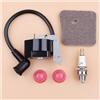 CVFDCCD Misura for STIHL 41404001308 FS55 FS55C FS46 FC55 FS38 FS45 HL45 HS45 KM55 Trimmer 4140 400 1308 Bobina di Accensione Modulo Kit Filtro Aria