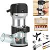 ZPYXBH Fresatrice Verticale Legno, Rifilatore Per Legno, Fresatrice Per Legno 6 Velocità Variabili, Laminatore Trim Router Manuale, Electric Fresatrice Rifilatore Rifilatura Scanalatura,+Milling cutter