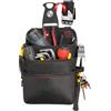 Generic Cintura porta attrezzi - 3 strati impermeabile Oxford Pack Holder | Borsa porta attrezzi per cintura - per lavoro falegname giardino meccanico moto viaggi Natale elettricista costruzione