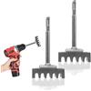 Tefola Square Drive Scalpello Elettrico A Martello Con Testa Quadrata Scalpello Square Drive Per Superficie Della Parete, Ponti, Cemento, Granito, Lastre Di Pietra (2pcs)