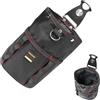 Generic Waist Tool Pouch - Tools Belt Organizer | Utility Tool Bag, Utility Pouch With Belt Clip per Woodworking, Oxford Fabric Waist Storage Bag For Hammers, Tape Measures, Nails, Screws, Drill Bits