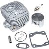 LIWaaGe Adatto for PC6412 PC6412S PC6412 Happy Start PC6414 PC6414 Happy Start PC6430 PC6435 Kit cilindro pistone 50 mm