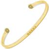 the simple pledge SIMPLE PLEDGE - Bracciale da donna con incisione in argento, oro, oro rosa, perfetto come regalo per gioielli, incisione cieca, Acciaio inossidabile