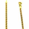 PEGASO GIOIELLI Collana Uomo Donna in Oro Giallo 18kt (750), Catena Tigre Pinzata, 50 cm