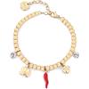 Brosway Bracciale Donna in Acciaio e Cristalli con Simbolo Cornetto | Collezione Chakra - BHKB246
